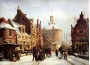 unknow artist European city landscape, street landsacpe, construction, frontstore, building and architecture.029 oil painting picture wholesale